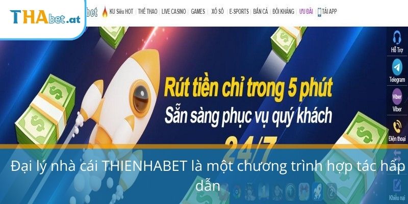 Đại lý nhà cái THIENHABET là một chương trình hợp tác hấp dẫn